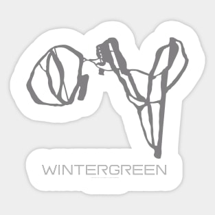 Wintergreen Resort 3D Sticker